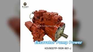 مضخة هيدروليكية للحفارة K5V80DTP تعزيز الطاقة