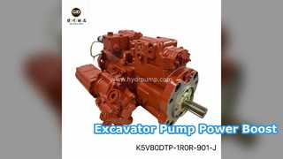 ترقية المضخة الهيدروليكية للحفارة K5V80DTP