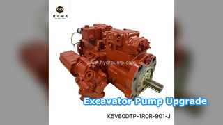 ترقية المضخة الهيدروليكية للحفارة K5V80DTP