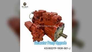 مضخة هيدروليكية للحفارة K5V80DTP لمدة 12-15 طن